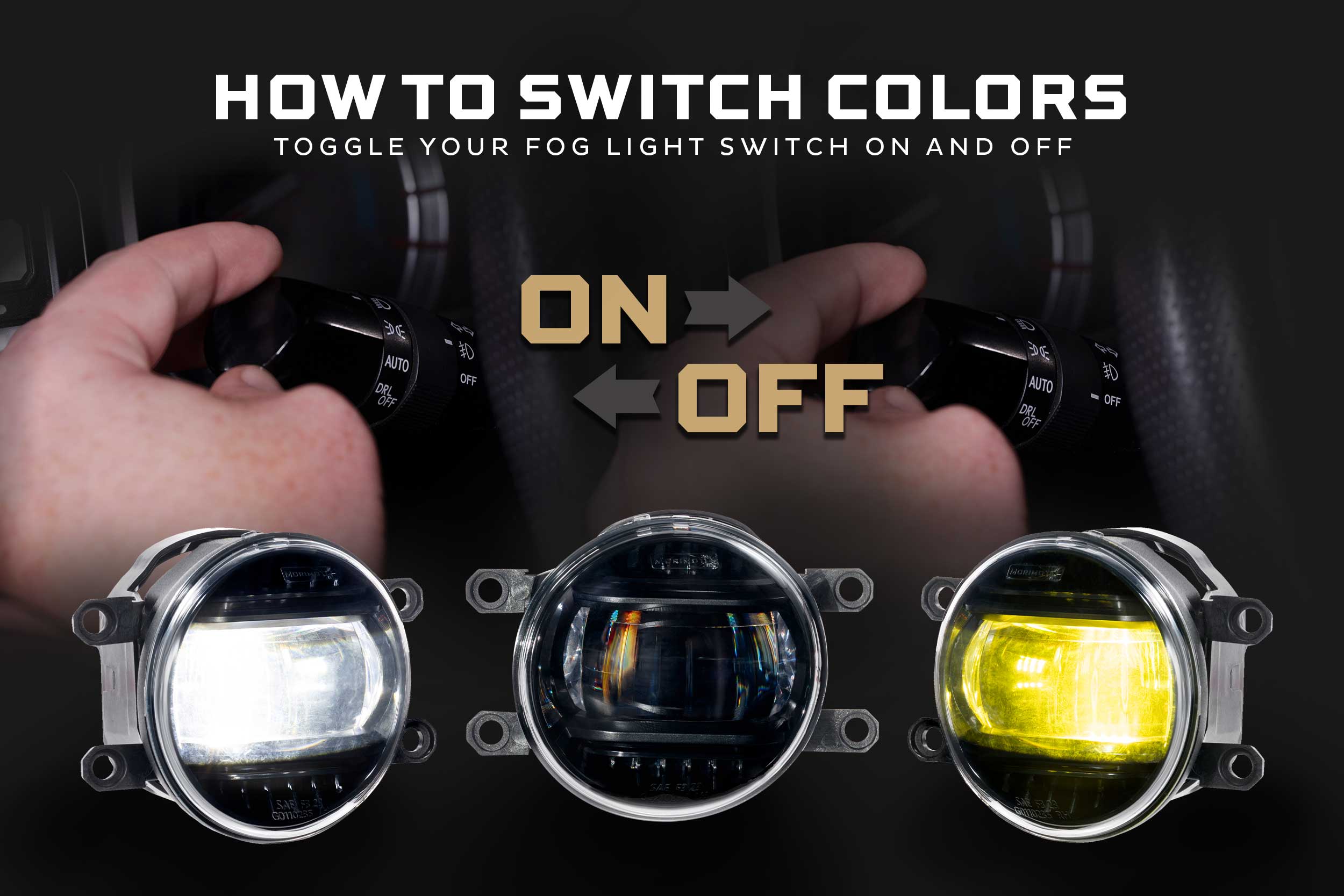 Toyota Prius (10-16) XB Evo+ LED Fog Lights Hover